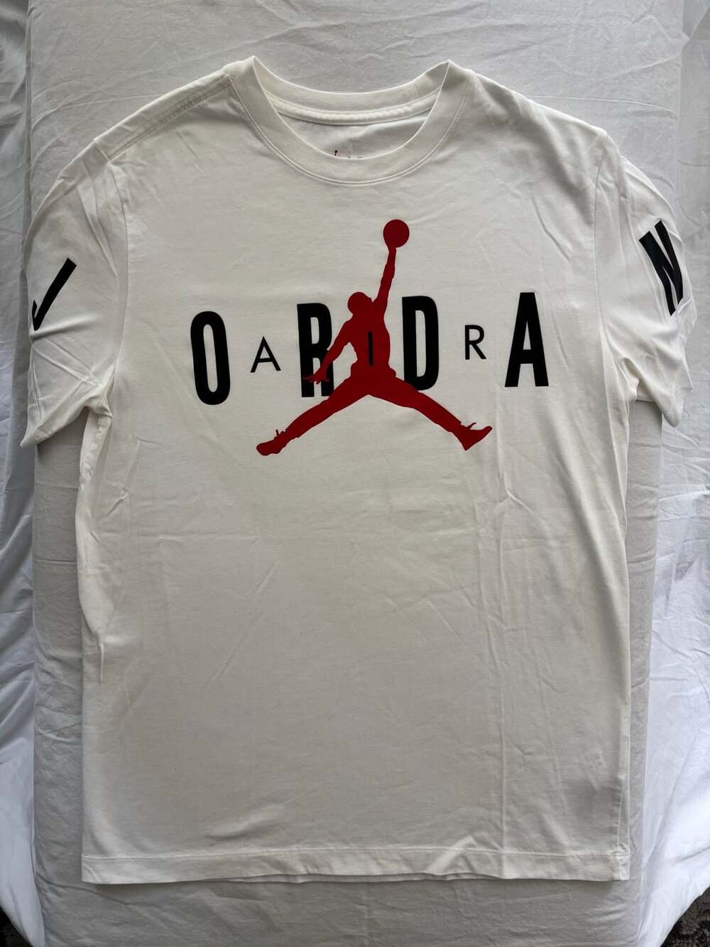 Jordan Air Stretch Men's Graphic T-Shirt - White (Model DV1445-100)